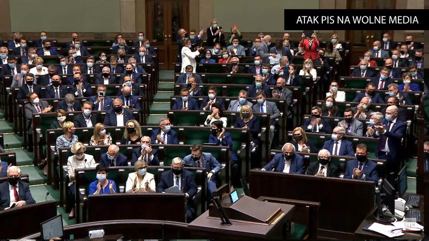 Ustawa anty-TVN przeszła przez Sejm