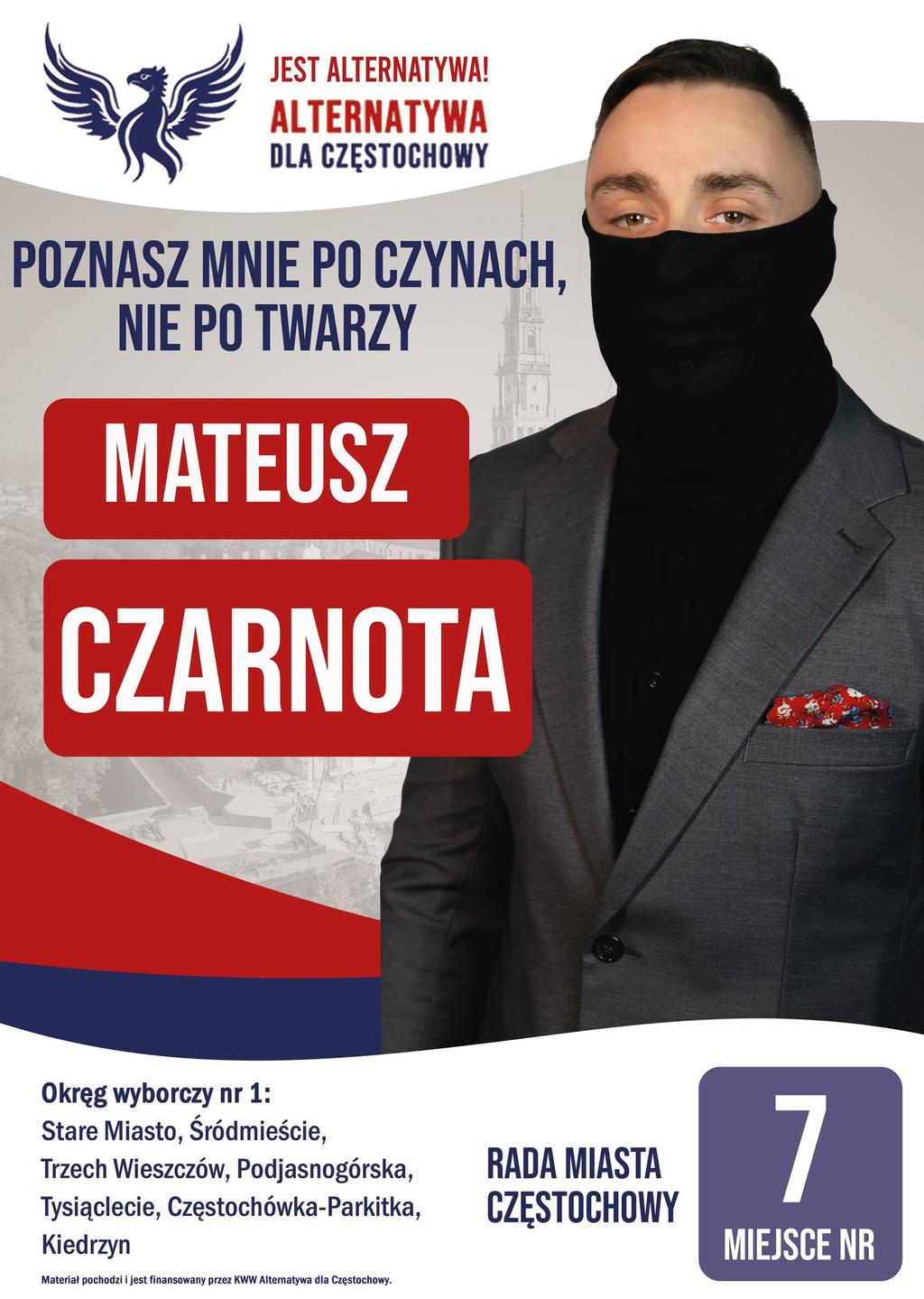 Plakat Mateusza Czarnoty