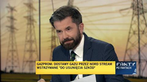 Jakóbik o wstrzymaniu dostaw przez Gazprom i konsekwencjach dla europejskich magazynów