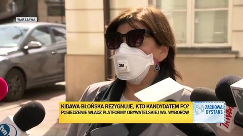 "PiS sprowadził polską politykę do rynsztoku i do tego rynsztoku Małgorzata Kidawa-Błońska nie pasuje"