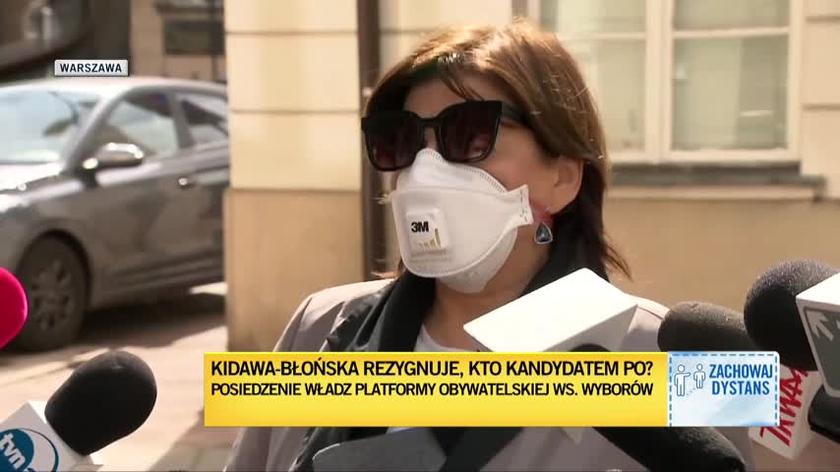 "PiS sprowadził polską politykę do rynsztoku i do tego rynsztoku Małgorzata Kidawa-Błońska nie pasuje"