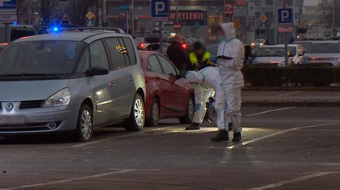 Prokuratura: śledztwo w sprawie eksplozji materiałów wybuchowych na parkingu przy centrum handlowym