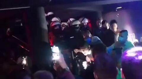 Interwencja w klubie w Rybniku. Przedstawiciele klubu twierdzą, że doszło do prowokacji ze strony policji