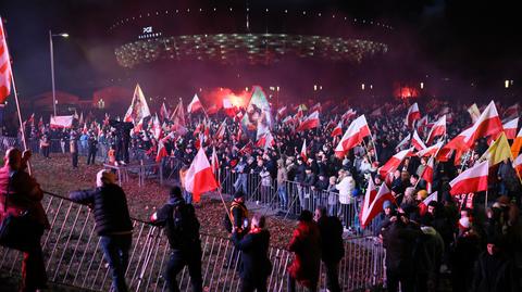Rzecznik stołecznej policji o przebiegu marszu narodowców w Warszawie 