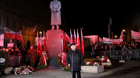 Kaczyński: w Polsce wolność jest ciągle słaba, podnoszona jest na nią ręka