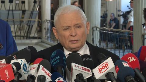 Donald Tusk o "rosyjskich wpływach" w PiS. Komentuje Jarosław Kaczyński