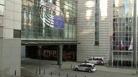Ujęcia z Parlamentu Europejskiego w Strasburgu 