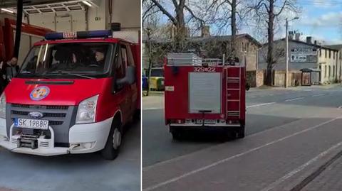 Śląska straż pożarna przekazała Ukrainie 10 wozów gaśniczych