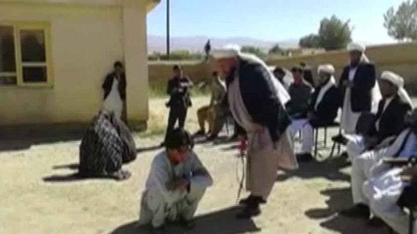 Kara chłosty w Afganistanie. Wideo archiwalne