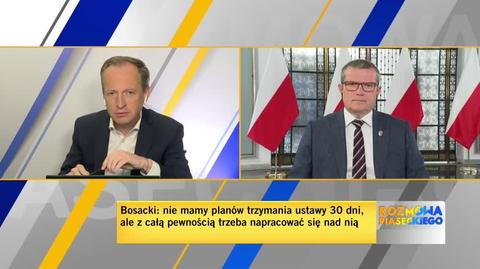 Bosacki: jeśli Kidawa-Błońska zrezygnuje, są dwie poważne kandydatury