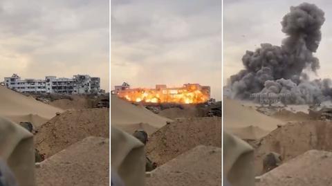 Izraelska armia opublikowała nagrania, które mają przedstawiać operacje naziemne w Strefie Gazy