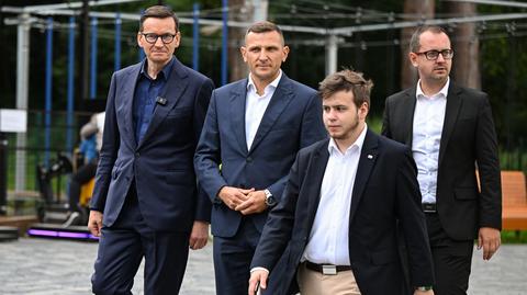 Mateusz Morawiecki w małopolskim Miechowie 