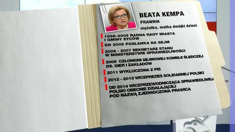 Przyszła szefowa KPRM. Sylwetka Beaty Kempy