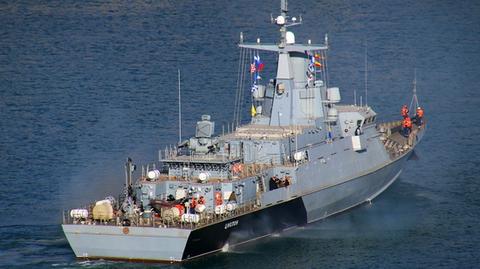 Ukraiński wywiad: zatopiliśmy rosyjski okręt u wybrzeży Krymu 
