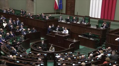 Leszczyna kontra Kaczyński. Wymiana zdań na sali plenarnej