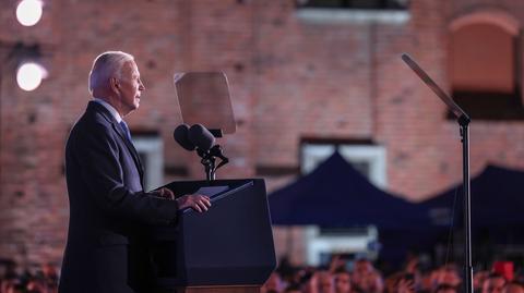 Prezydent Joe Biden w przemówieniu zacytował Jana Pawła II: nie lękajcie się