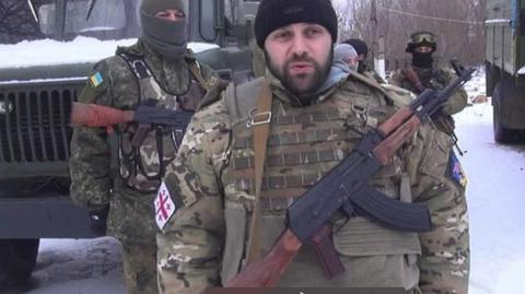 Legion gruziński walczy na Ukrainie. Dowódca Mamuka Mamuaszwili w rozmowie z TVN24 BIS