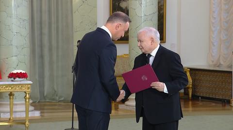 Prezydent powołał Jarosława Kaczyńskiego na wiceprezesa Rady Ministrów