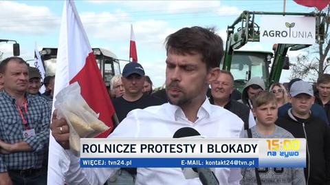 Michał Kołodziejczak o sytuacji rolników