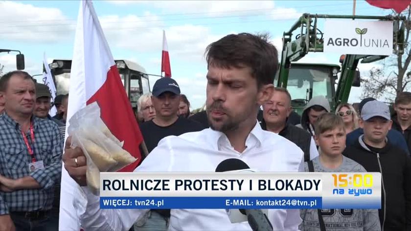 Michał Kołodziejczak o sytuacji rolników