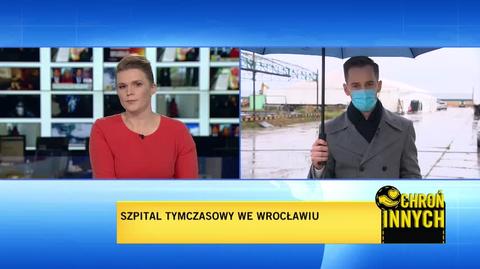 We Wrocławiu powstaje szpital tymczasowy. Trwają prace adaptacyjne 