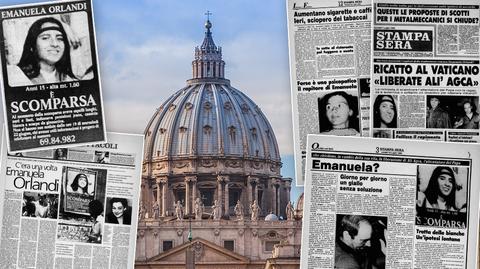 Sprawa Emanueli Orlandi we włoskiej prasie (nagrania archiwalne)