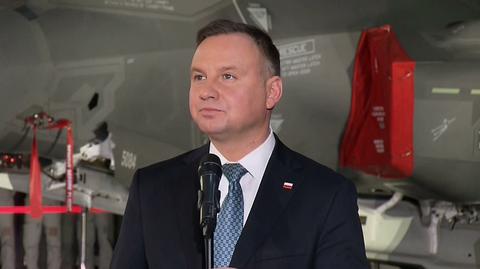 Prezydent: to niezwykle ważny dzień dla polskiego lotnictwa wojskowego