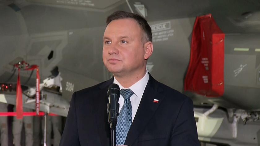 Prezydent: to niezwykle ważny dzień dla polskiego lotnictwa wojskowego