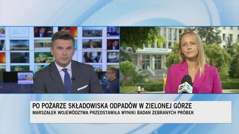 Przylep. Zaprezentowano wyniki badań próbek po pożarze składowiska