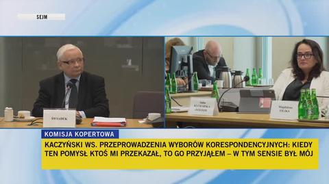 Zgłoszono wniosek o ukaranie Kaczyńskiego za "nazwanie części mediów hitlerowskimi mediami oraz obrażanie członków komisji"