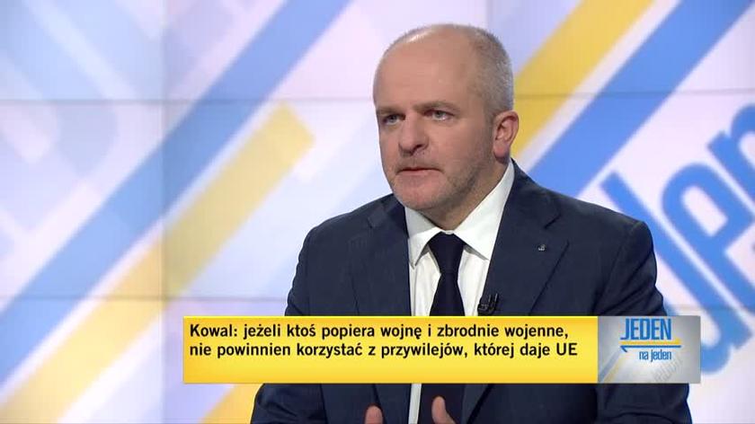 Kowal: dobrze, że Polska utrzymuje linię wsparcia dla Ukrainy