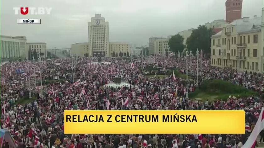 Sierakowski o proteście w Mińsku