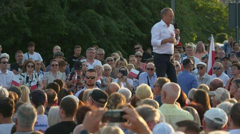 Tusk: jestem w stanie debatować z Kaczyńskim na każdy temat, pod jednym drobnym warunkiem