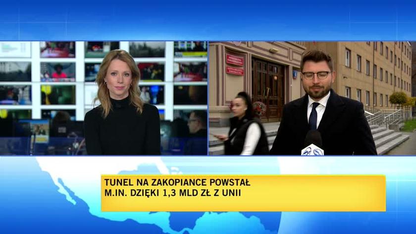 Tunel na nowej Zakopiance otwarty