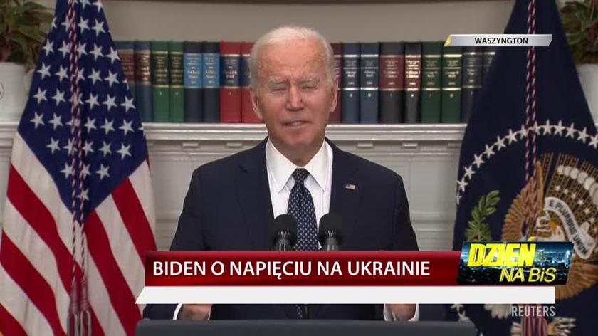 Biden: Rosja stawia fałszywe zarzuty w sprawie ludobójstwa w Donbasie