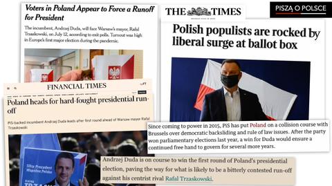 Brytyjska prasa o pierwszej turze wyborów prezydenckich w Polsce