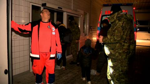 Strażnicy graniczni przywieźli do szpitala 6 migrantów