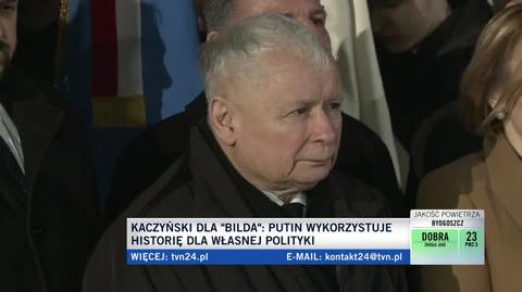 Jarosław Kaczyński udzielił wywiadu niemieckiemu dziennikowi "Bild"