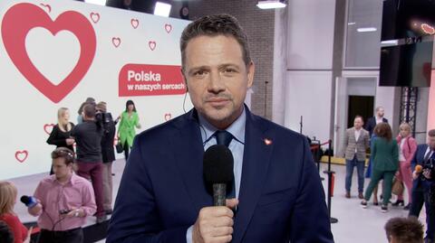 Trzaskowski: jestem uradowany, udało się poprawić wynik w Warszawie