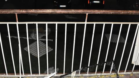 Szczebrzeszyn. 74-atek remontował balustradę na balkonie. Doszło do wybuchu gazu 