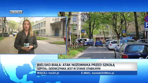 Świadek o ataku nożownika w Bielsku-Białej