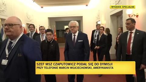 Marcin Wojciechowski o rezygnacji Czaputowicza