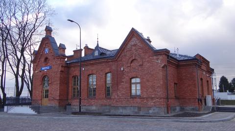 Dworzec powstał w ramach budowy Kolei Nadwiślańskiej