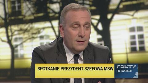 - Ta decyzja była nie do zatrzymania - mówił Grzegorz Schetyna w "Faktach po Faktach"