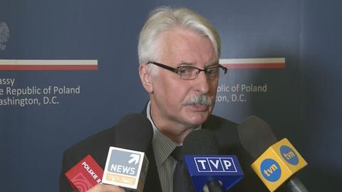 Waszczykowski: McCaina wprowadzono w błąd