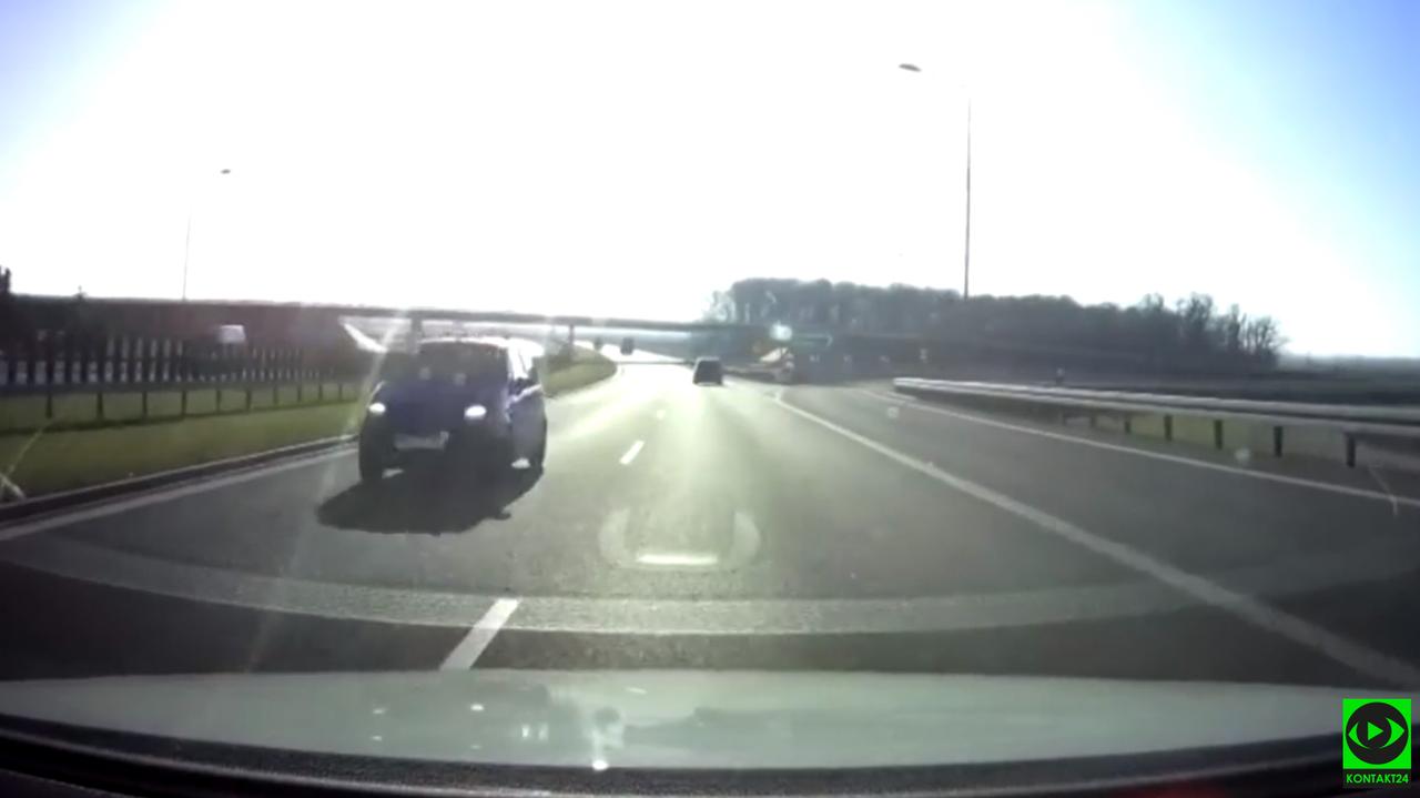 Samochod Jedzie Ze Stala Predkoscia 72km/h Żmigród. Samochód jedzie pod prąd na S5 - TVN24