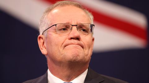 Były premier Australii Scott Morrison 
