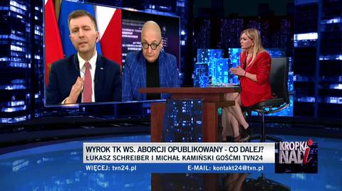 Schreiber: nie mam wątpliwości, że zawsze, w każdym przypadku, aborcja jest złem