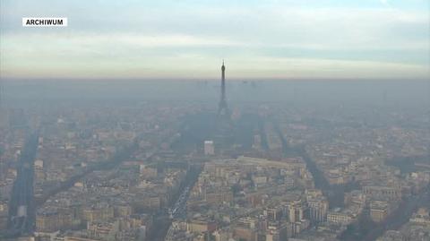 Francja. Zanieczyszczenie powietrza w Paryżu w 2016 roku
