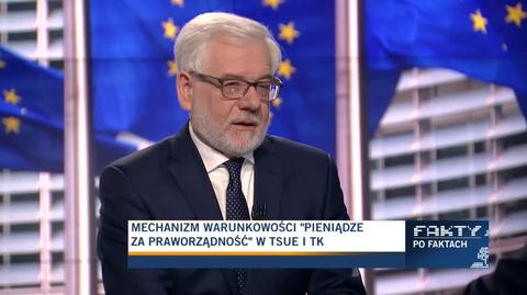 Czaputowicz: trzeba jednak szukać kompromisów i przyjąć do wiadomości, że prawo Unii Europejskiej obowiązuje